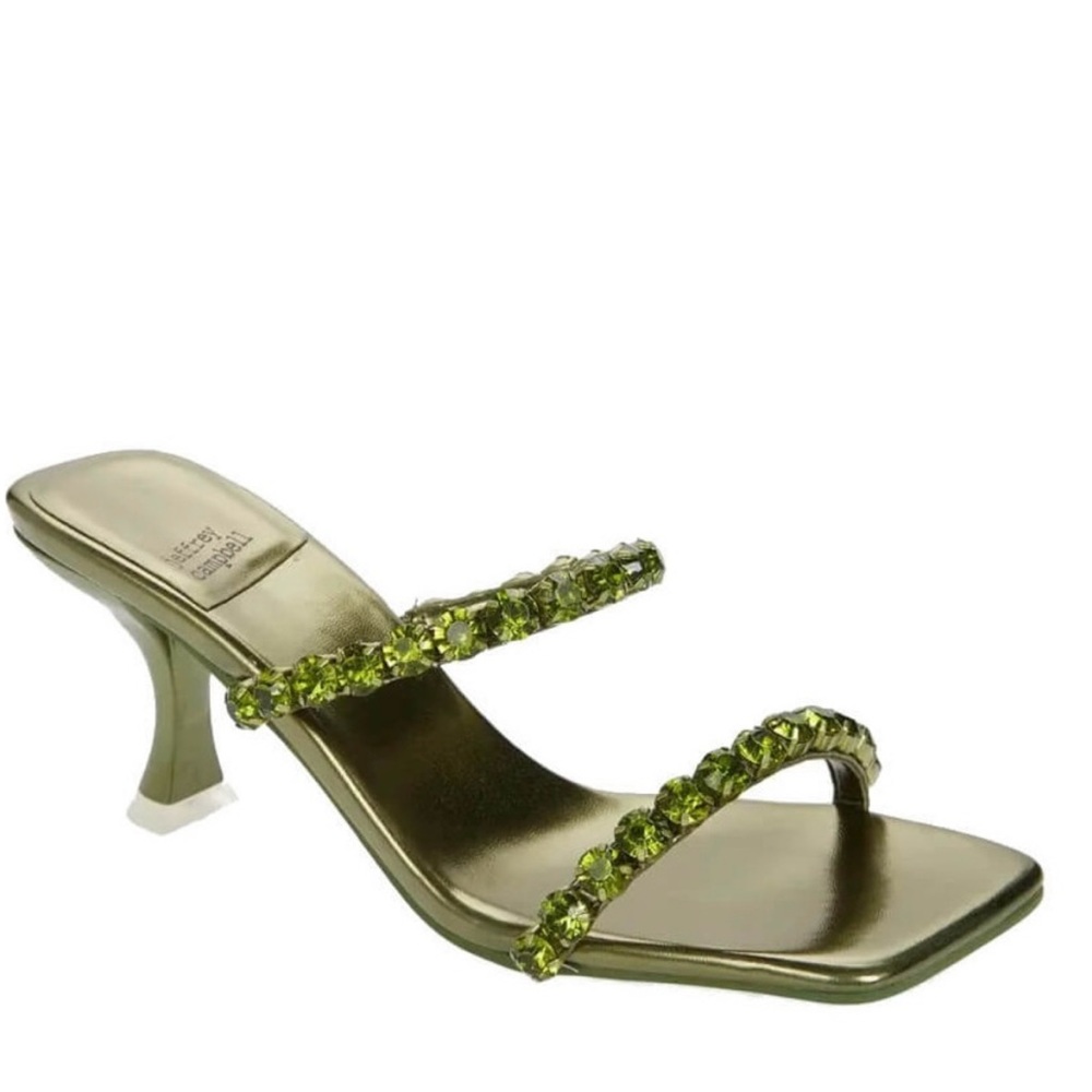 Jeffrey Campbell Jeweled Slip on Heels